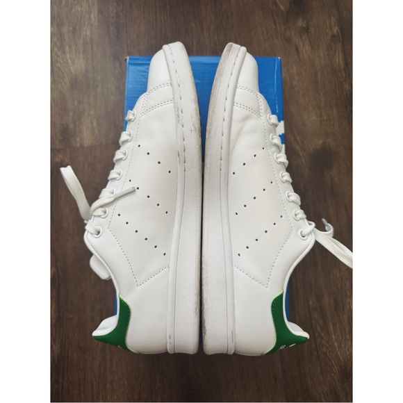 Adidas Originals Stan Smith Sneakers in White and Green - Size 10 Women’s - Picture 3 of 5